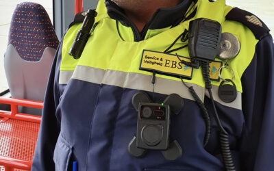 Safer local law enforcement officers at EBS public transport with ZEPCAM