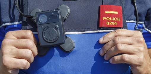 Kamera policyjna szwajcarskiej policji