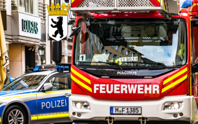 A polícia e os bombeiros de Berlim escolhem os bodycams ZEPCAM