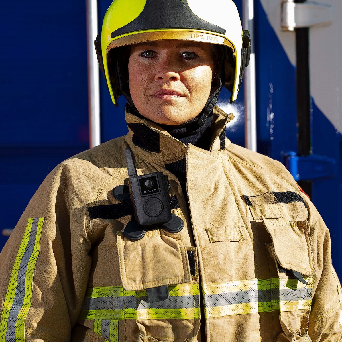 "ZEPCAM T3", gyvai transliuojama kūno kamera ugniagesiams gelbėtojams